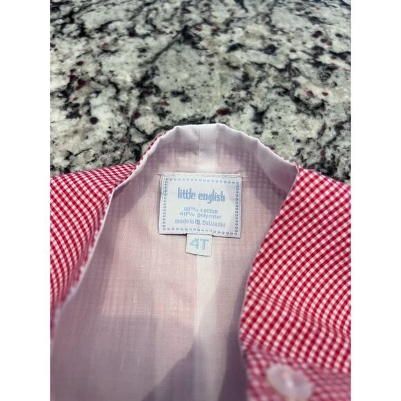 Little English long all boys size 4t space smocked - Picture 8 of 9